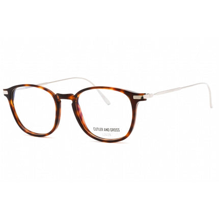 Cutler And Gross Unisex Eyeglasses - Silver/Tortshell/Brown/Metallic | CG1303 002 ,