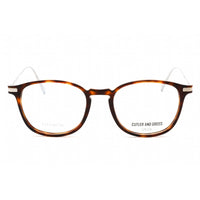 Cutler And Gross Unisex Eyeglasses - Silver/Tortshell/Brown/Metallic | CG1303 002 ,