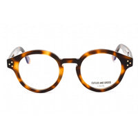 Cutler And Gross Unisex Eyeglasses - Tortoiseshell/Brown Round Frame | CG1291V2 004 ,