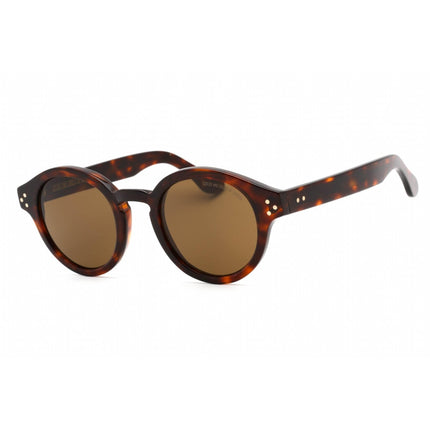 Cutler and Gross Unisex Sunglasses - Dark Turtle/Clear Round Frame | CG1291V2S 012 ,