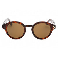 Cutler and Gross Unisex Sunglasses - Dark Turtle/Clear Round Frame | CG1291V2S 012 ,