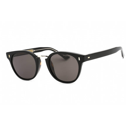Cutler and Gross Unisex Sunglasses - Full Rim Black Plastic Round Frame | CG1336S 001 ,