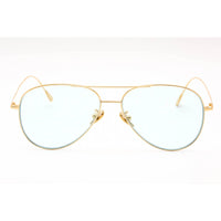 Cutler and Gross Unisex Sunglasses - Full Rim Gold Aviator Frame | CG1266GPLS 001 ,