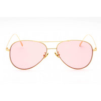 Cutler and Gross Unisex Sunglasses - Full Rim Gold Metal Aviator | CG1266GPLS 002 ,