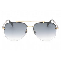 Cutler and Gross Unisex Sunglasses - Half Rim Gunmetal/Gold Metal Frame | CGSN1372 003 ,