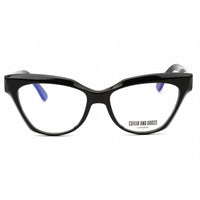 Cutler And Gross Women's Eyeglasses - Black Cat Eye Frame Clear Lens | CG1288 006 ,