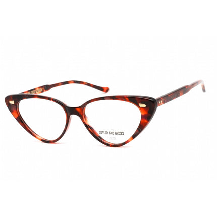 Cutler and Gross Women's Eyeglasses - Cat Eye Tortoiseshell Plastic Frame | CG1322 002 ,