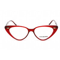 Cutler and Gross Women's Eyeglasses - Full Rim Cat Eye Red Plastic Frame | CG1322 003 ,