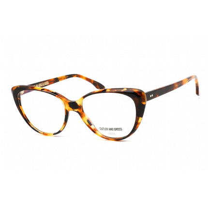 Cutler and Gross Women's Eyeglasses - Havana Sticky Toffee Plastic | CGOP137056 002 ,