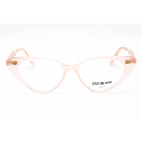 Cutler And Gross Women's Eyeglasses - Pink Cat Eye Shape Frame Clear Lens | CG1322 004 ,