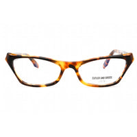 Cutler And Gross Women's Eyeglasses - Tortoiseshell/Brown Cat Eye Frame | CG1329 003 ,