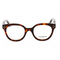 Cutler And Gross Women's Eyeglasses - Tortoiseshell/Brown Round Frame | CG1298 002 ,