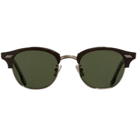 Cutler And Gross Women's Sunglasses - Black and Light Gold Round Frame | CG1334S 001 ,