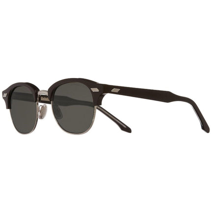 Cutler And Gross Women's Sunglasses - Black and Silver Round Frame | CG1334S 002 ,