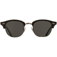 Cutler And Gross Women's Sunglasses - Black and Silver Round Frame | CG1334S 002 ,