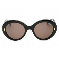 Cutler and Gross Women's Sunglasses - Black Oval Shape Frame Grey Lens | CG1327S 001 ,