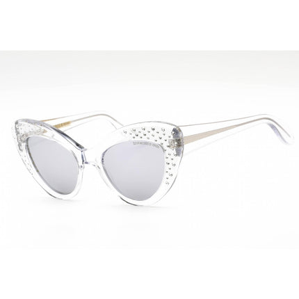 Cutler and Gross Women's Sunglasses - Full Rim Crystal Acetate Cat Eye | CG1287S 002 ,