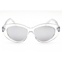 Cutler and Gross Women's Sunglasses - Full Rim Crystal Cat Eye Shape | CG1286S 002 ,