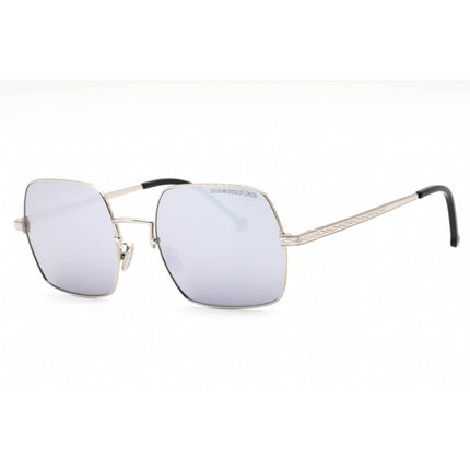 Cutler and Gross Women's Sunglasses - Silver/Black/Metallic Square Frame | CG1300S 001 ,