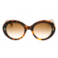 Cutler and Gross Women's Sunglasses - Yellow/Tortoiseshell Oval Frame | CG1327S 002 ,