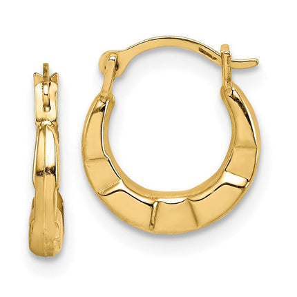 Madi K Kid's 14k  Hoop Earrings ,