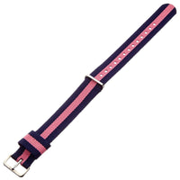 Daniel Wellington 0804DW Winchester 18mm Blue & Pink Nylon Watch Strap ,