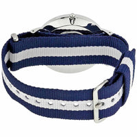 Daniel Wellington Men's Watch - Classic Glasgow TT Blue and White Strap | 0204DW ,