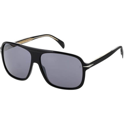 David Beckham Men's Sunglasses - Black Pilot Frame | DAVID BECKHAM DB 7008/S 0807/T4 ,