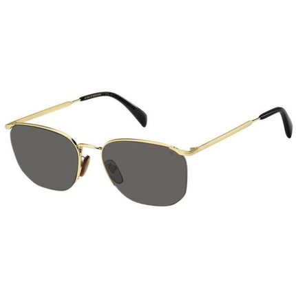 David Beckham Men's Sunglasses - Gold Black Frame | DAVID BECKHAM DB 1038/F/S 0RHL/IR ,