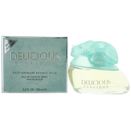 Delicious Feelings by Gale Hayman, 3.3 oz Eau De Toilette Spray for Women ,