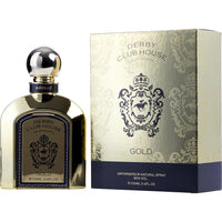 Derby Club House Gold by Armaf, 3.4 oz Eau De Toilette Spray For Men ,