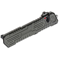 Schrade Knife -Viper 3 OTF Aluminum Handle Assisted Black Plain Blade | SCHOTF3CB ,