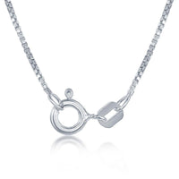 Sterling Silver 0.8mm Box Chain ,