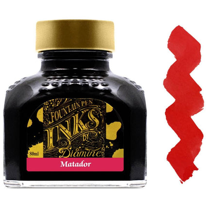 Diamine Fountain Pen Ink Bottle - 80 ml Matador | 7094 ,