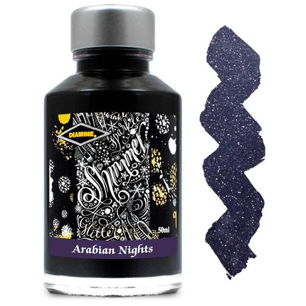 Diamine Fountain Pen Ink Bottle - Shimmer, Arabian Nights, 50 ml | 9022 ,