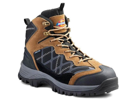Dickies Men's Work Boots - Frontierhike Black Steel Toe Medium | DK505004DWX ,