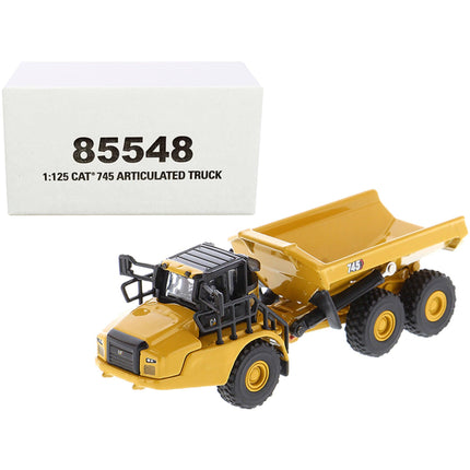 Diecast Masters 1/125 Model Articulated Truck - CAT Caterpillar 745 High Line ,