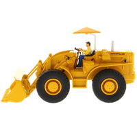 Diecast Masters 1/50 Model Wheel Loader - Caterpillar 966A Yellow with Operator ,