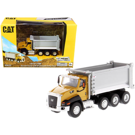 Diecast Masters 1/64 Model Day Cab Tractor - CAT CT660 with OX Stampede Dump Truck ,