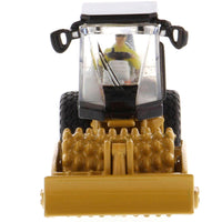 Diecast Masters 1/87 Drum Vibratory Soil Compactor - CAT Caterpillar CS56 Padfoot ,