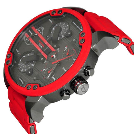 Diesel Men's Chronograph Watch - Mr. Daddy 2.0 Red Bracelet | DZ7370 ,
