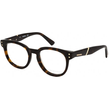 Diesel Women's Eyeglasses - Clear Lens Full Rim Dark Havana Oval Frame | DL5230 052 ,