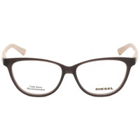 Diesel Women's Eyeglasses - Full Rim Grey and Pink Cat Eye Shaped Frame | DL5180 020 ,