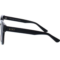 Diff Women's Sunglasses - Black Plastic Square Frame | DIFF MAKAY DE01-0264 BKGSN ,