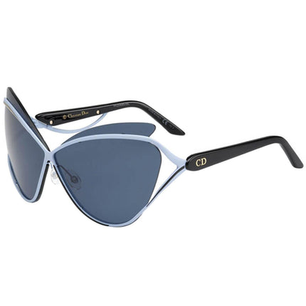 Dior Women's Sunglasses - Audacieuse Military Blue Metal Frame | AUDACIEUSE1-04CB ,