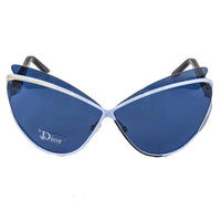 Dior Women's Sunglasses - Audacieuse Military Blue Metal Frame | AUDACIEUSE1-04CB ,