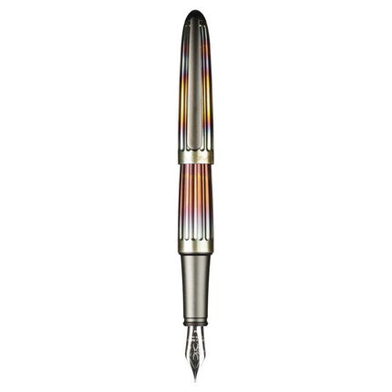 Diplomat Fountain Pen - Aero Flame Aluminum with Steel Extra Fine Nib | D40309021 ,