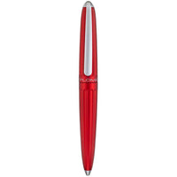 Diplomat Fountain Pen - Aero Red Aluminum with Stainless Steel Medium Nib | D40308025 ,