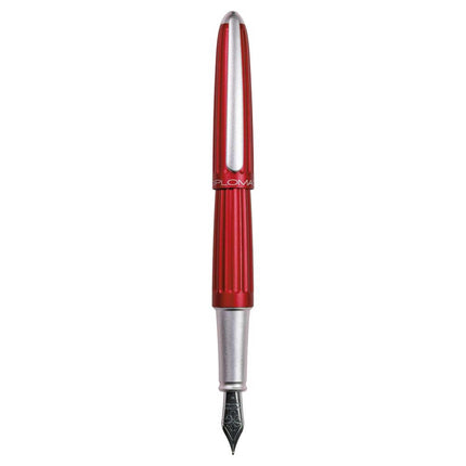 Diplomat Fountain Pen - Aero Red Aluminum with Steel Extra Fine Nib | D40308021 ,