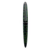 Diplomat Fountain Pen - Elox Matrix Green/Black Aluminum, Medium | D40363025 ,
